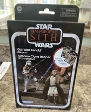 Star Wars TVC Vintage Collection Obi-Wan Kenobi & Airborne Clone Trooper 2-Pack