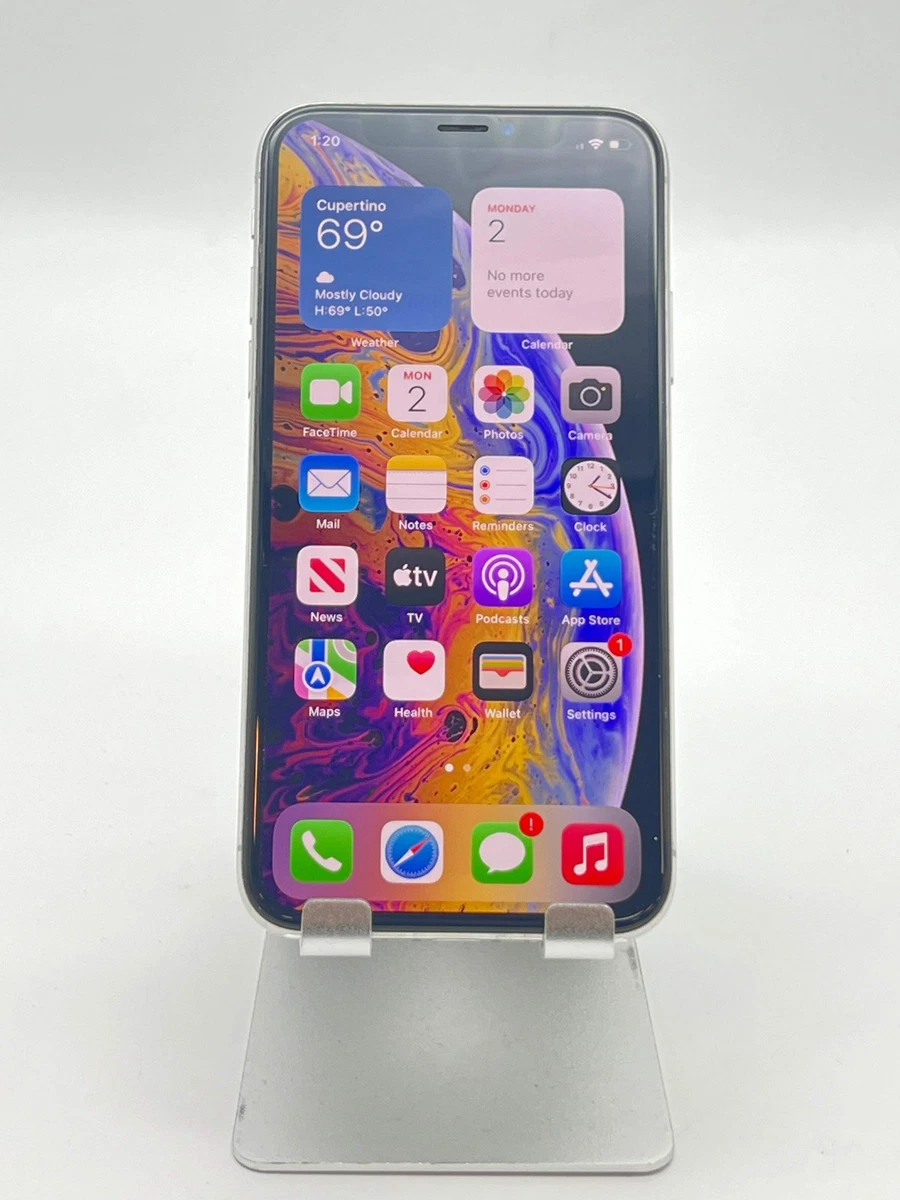 Apple iPhone XS Silver Phones for Sale - eBay