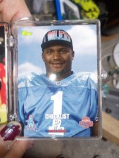 1995 Classic NFL Draft Steve McNair Houston Oilers Checklist #100 Football Card