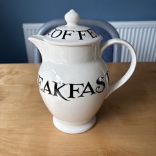 Emma Bridgewater Black Toast & Marmalade COFFEE POT 1st