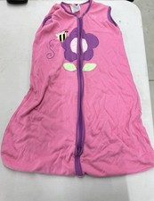 Halo Baby Sleep Sack Size Small, 0-6 Months, pink with flower; gently used