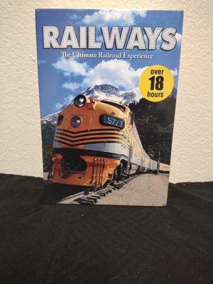 RAILWAYS - The Ultimate Railroad Experience 10 DVD Set - Brand New Shrink Wrappe
