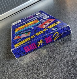 Electronic Arts Skate or Die 2 NES Boxed Manual 1990