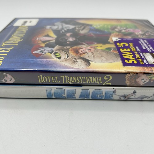 Ice Age R Rated Rant Lot Of (2) NEW DVDs ICE AGE & HOTEL TRANSYLVANIA Children's Movies ...
