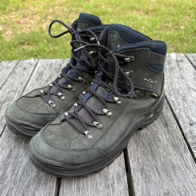 Lowa Renegade GTX Mid Wide Hiking Boots Mens 10.5 Forest Green Gore-Tex Vibram