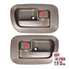 2Pcs Interior Door Handle Inside Front Left Right Driver Passenger Side