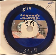 116 BACKSTREET BOYS NSYNC  LEGENDS  KARAOKE CDG LOT FL GA