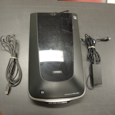 Epson Perfection V500 Photo Flatbed Scanner J251A With Power Supply + USB cable