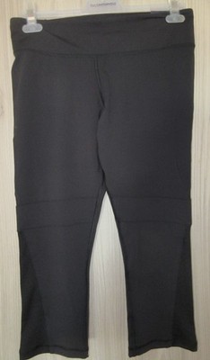 Reebok Hose Laufhose Lauftight TS LUX 3/4 Tight Capri schwarz Gr. L 42 44
