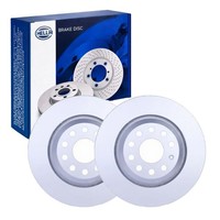 2X Hella Pagid Bremsscheiben Ø310Mm Hinten Passend FüR Audi A3 Q2 Q3 Tt Cupra At