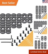 Lightweight Polymer Picatinny Rail with Beveled Edges - Perfect for Accessories