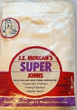 VTG NOS JE Morgan Super Long Johns Thermal Underwear sz XL  NWT USA MADE