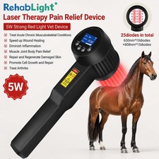 5W Low Level Laser Therapy 10 650nm 15 808nm Hosrse Back Arm Muscle Relief Pain