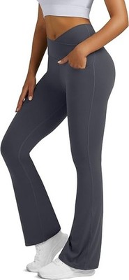 Pantalón Pantalones Largos Para Mujer Cintura Alta Elegantes Casuales De Moda