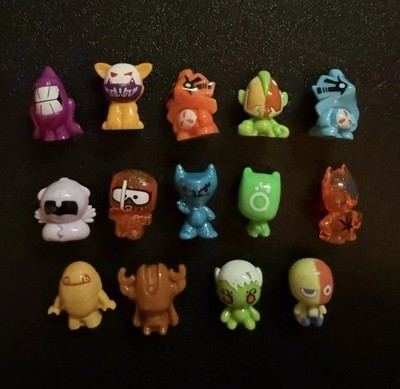 Lot of 14 Gogos Crazy Bones Various Figures. Vintage/Some Rare!