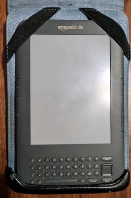 Amazon Kindle Keyboard 4GB, Wi-FI + 3G, 6in eBook Reader - Graphite