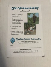 Quality Science Lab Kit And Manual Standard Homeschool Lab Kit