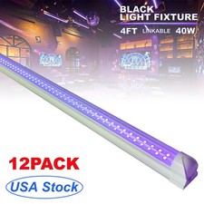 4FT UV Led Black Light Bar 40W Fixture for DJ Party Club Showcase Birthday Party