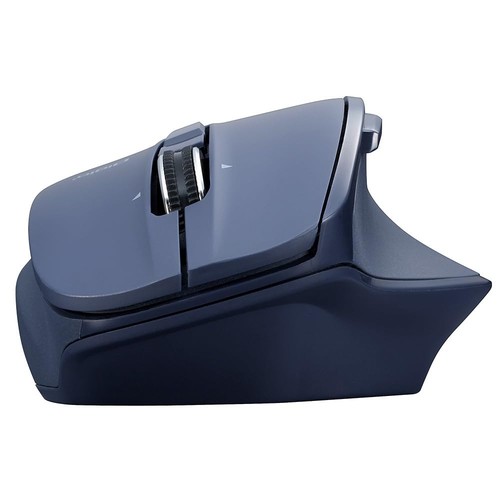 High-speed scrolling BT silent 5-button BLED mouse/Navy MUS-BKF165NB - Afbeelding 2 van 9