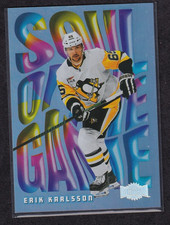 ERIK KARLSSON 2023-24 Metal Universe SOUL OF THE GAME #15 OF 35 Penguins