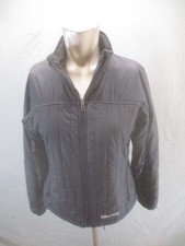 Marmot Size S Womens Black Drawcord Hem Full Zip Activewear Quilted Jacket 022