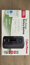 CyberPower EC650LCD Ecologic 650va/390-watts Energy Efficient Desktop LCD UPS