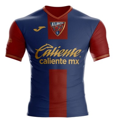Mexico Original Joma Potros Hierro Atlante 109 Futbol Jersey Soccer Womans Shirt