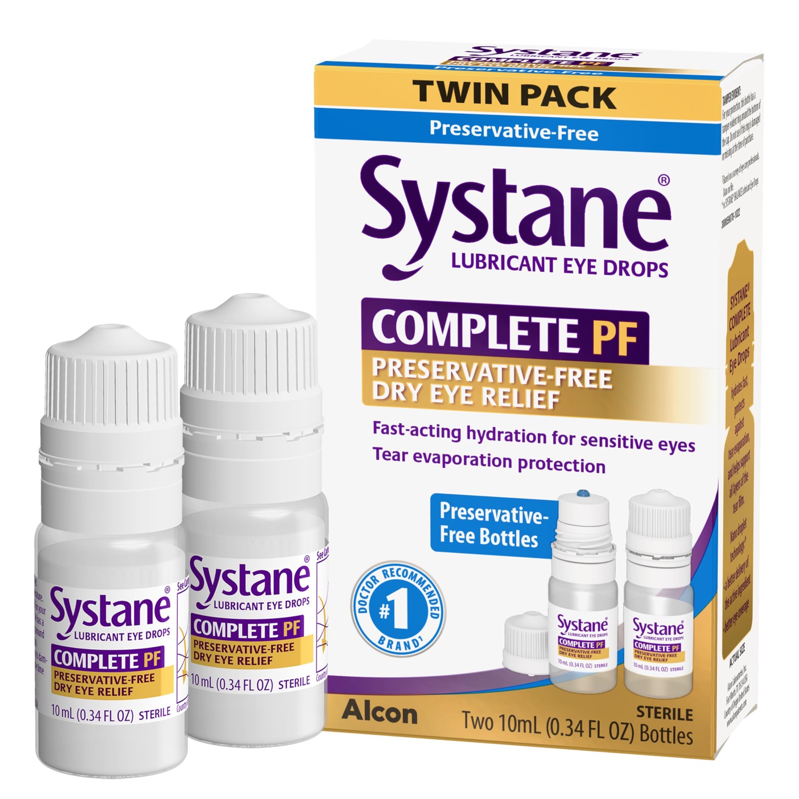 Systane COMPLETE PF Multi-Dose Preservative Free Dry Eye 2 C