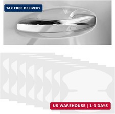 8PCS Car Door Handle Protector, Anti-Scratch Transparent Car Doors Bowl Covers P