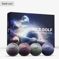 Vice Pro Cosmic Galaxy Limited Edition Golf Balls 1 Dozen SOLD OUT