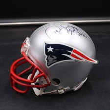 Andre Tippett Signed Mini Helmet New England Patriots Auto Autograph ZJ22345