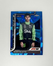 2025 Topps Chrome Sapphir F1 Gabriel Bortoleto Sapphire Base Portrait RC #20
