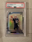 2024 Panini Donruss Drake Maye Optic Preview Holo Prizm Rated Rookie PSA 9📈