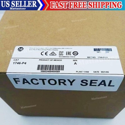 New Sealed Allen-Bradley 1746-P4 SER A SLC 500 Power Supply Module AB 1746-P4