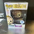 Funko Pop! Vinyl: Disney - Cogsworth - Funko (Exclusive) #1138 NEW IN BOX