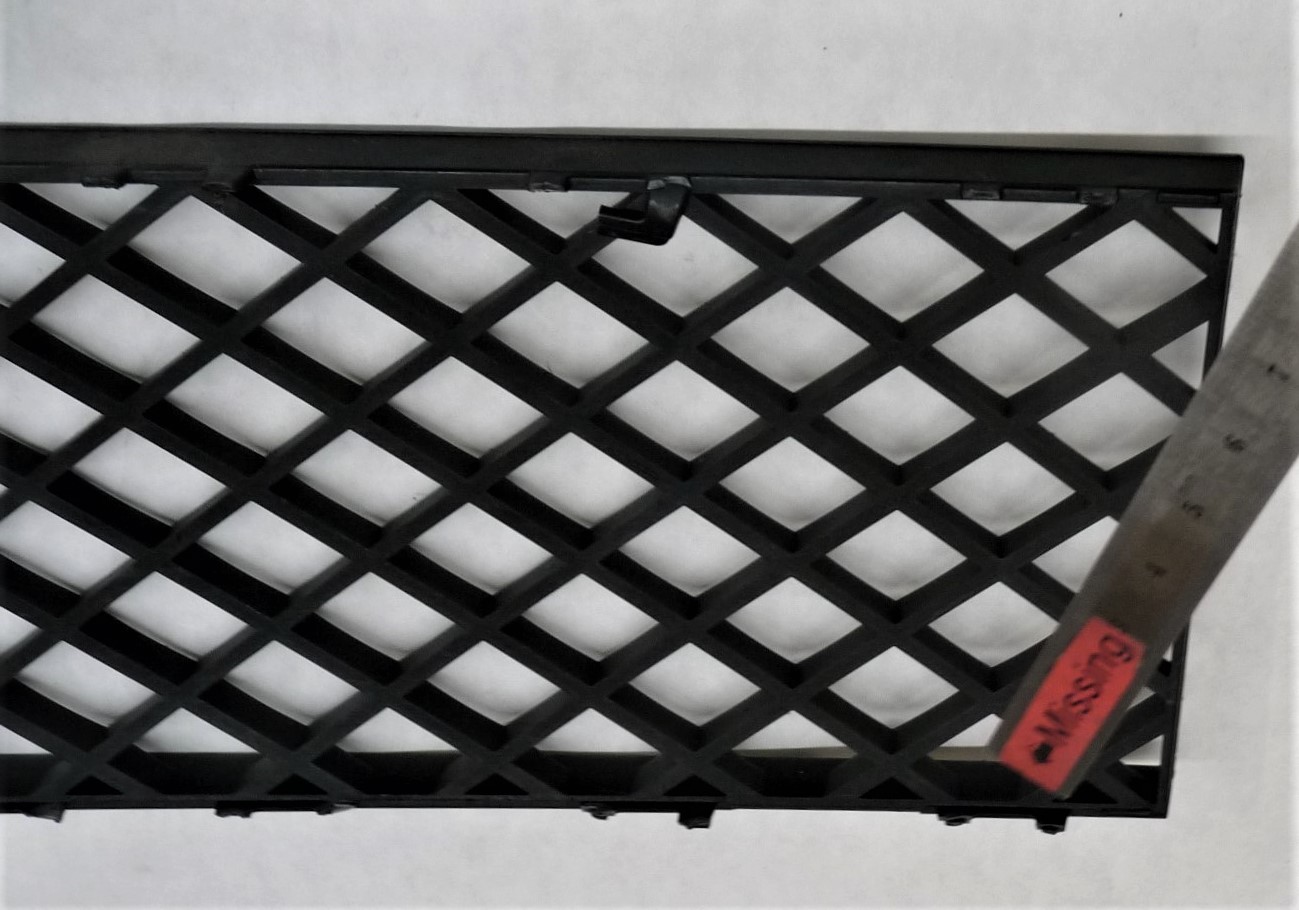 2019-2024 Bentley Continental GT GTC Front Bumper Left Grille 3SD807675A OEM