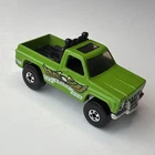 Hot Wheels BYWAYMAN Chevy Silverado Pickup Green Vintage 1980 Diecast HK