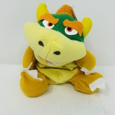 Vintage Nintendo 64 N64 1997 BOWSER 6" Plush Beanbag - BD A - W/ Tag