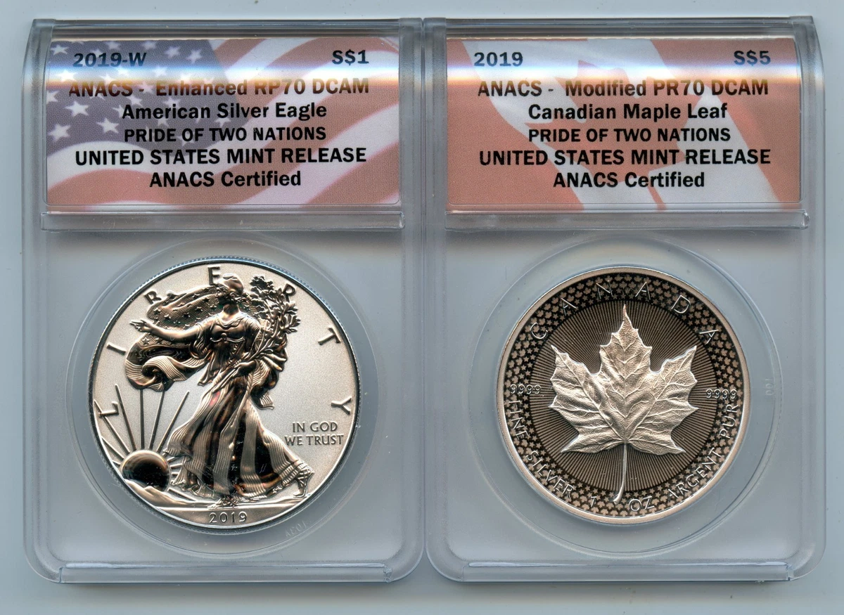 American Eagle PR 70 Graded 2019 Silver Bullion Coins for sale | eBay