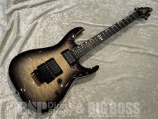 E-II HORIZON FR QM Black Natural Burst Floyd Rose Seymour Duncan