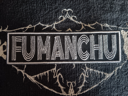 Fu Manchu gestickter Bügelbild Patch (King of the Road, Kyuss, Monster Magnet) - Bild 1 von 4