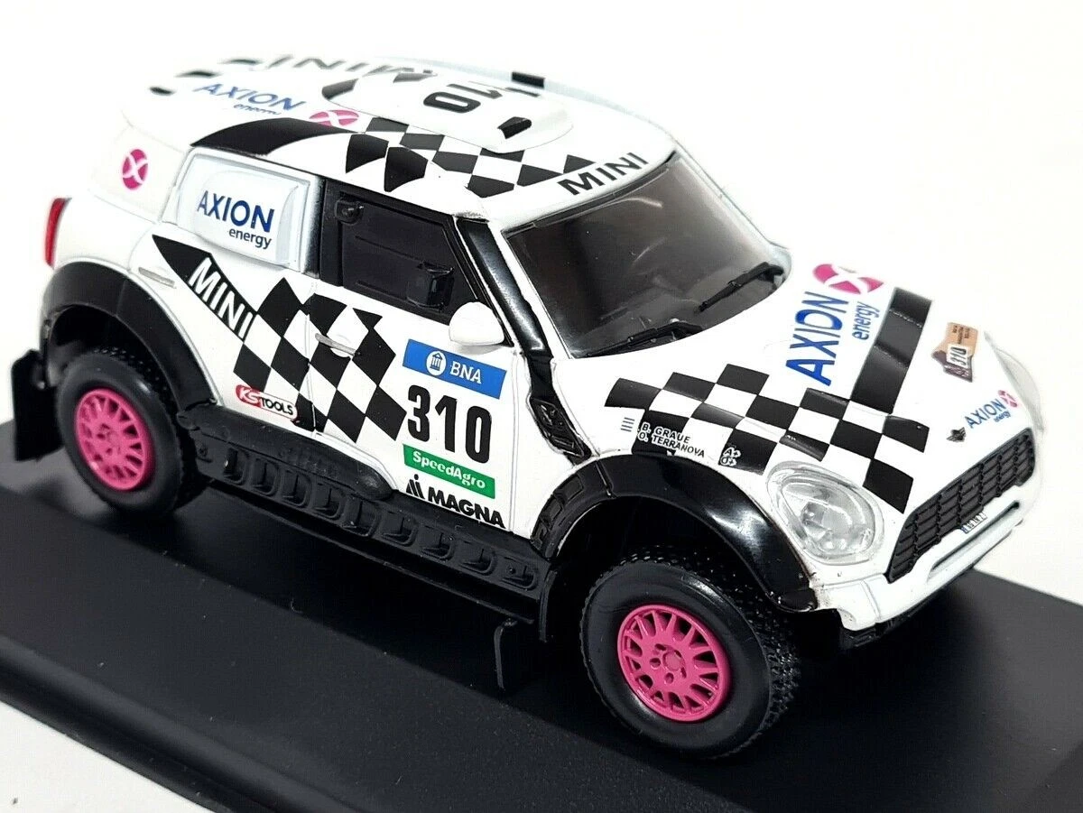 Miniature Voiture WRC Blanche - Collection - Échelle 1/43 - Modèle De Rallye