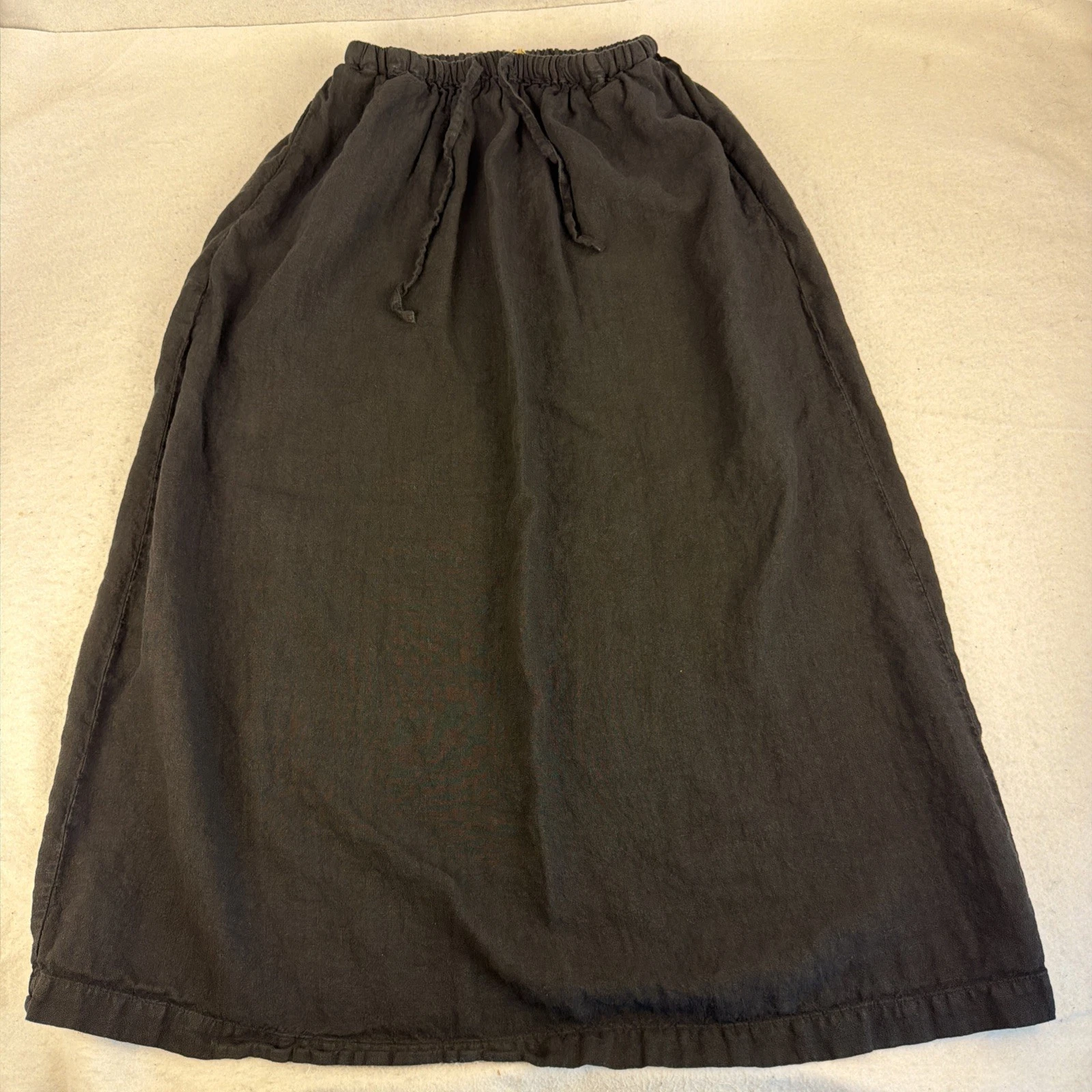 Gillian Stevens Black Skirt Linen Size 2 Pockets
Opens in a new window or tab