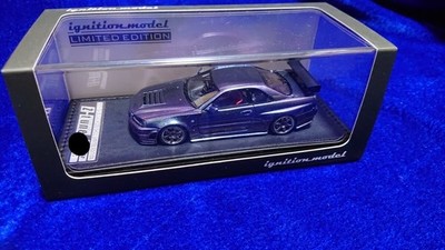 Ignition Model IG0792 1/43 Nissan Skyline GT-R R34 Z-Tune Midnight Purple