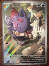 Pokemon N's Zorua 189 Scarlet & Violet Promo Holo NM #189 on eBay