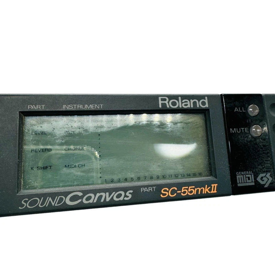 Roland SOUND CANVAS SC-55MK2 SC-55MKII (MT-32) General MIDI GS  jp - Image 4 of 4