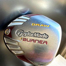 TaylorMade Burner HT Draw Driver Right-Handed Silver/Red/Black Used/Regular Flex