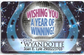 Wyandotte Nation Casino Wyandotte OK Special Issue Slot Card