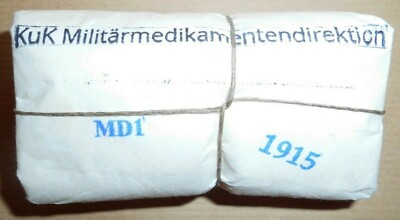 AUSTRO-HUNGARIAN WWI KUK ARMY FIRST AID PACK 1915 / MEDIC KIT - REPRO!