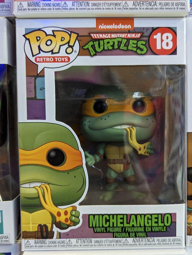 【未開封】 FUNKO POP TMNT タートルバン ミケランジェロ アメトイ 未開封】 FUNKO POP TMNT タートルバン ミケランジェロ アメトイ